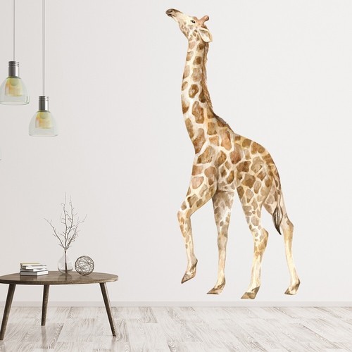 Walking giraffe jungle safari - giraffe,