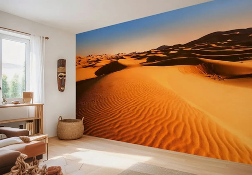 Desert landscape living room - landscape,