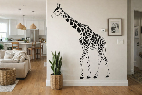 Giraffe animal safari vinyl - giraffe,