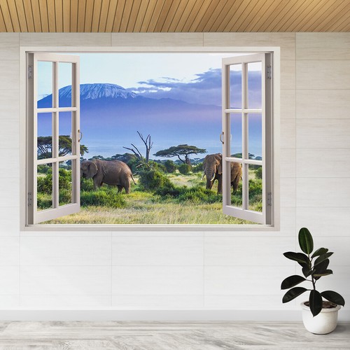 Elephants and kilimanjaro - and,