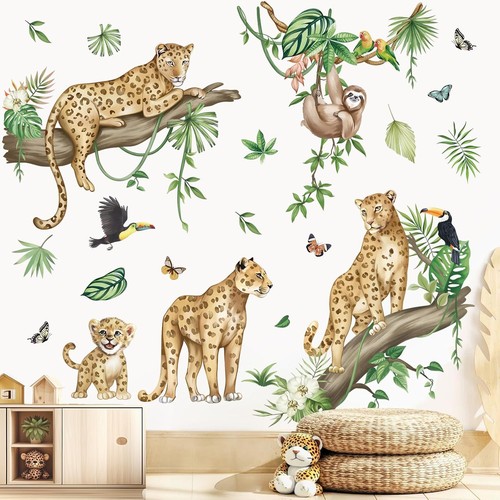 Jungle animals wall stickers - animals,