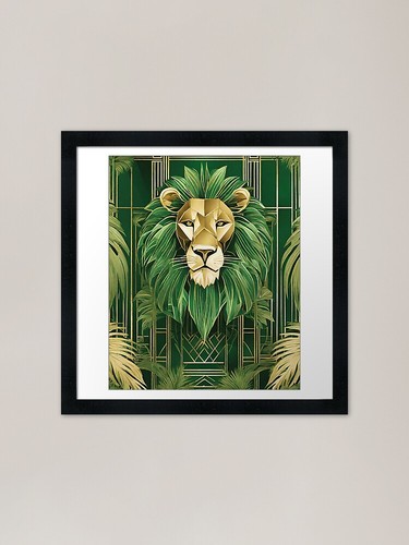 Art deco jungle luxurious - art, jungle: