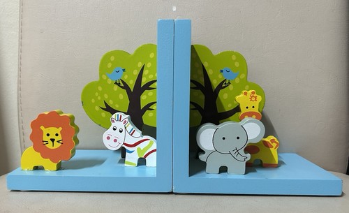 Safari animal bookends - safari,