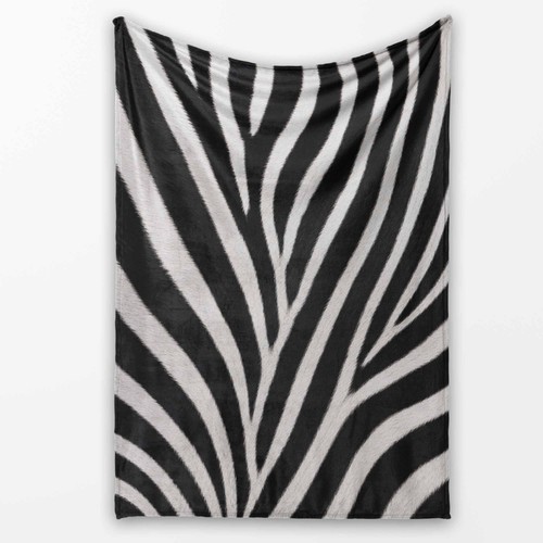 Zebra print blanket wild - blanket,