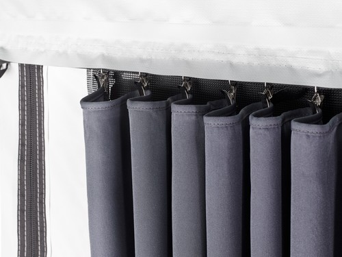 Thule curtains grey - grey, for