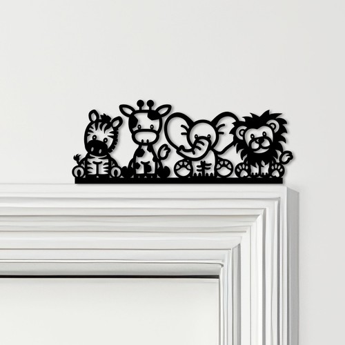 Door topper safari - door,
