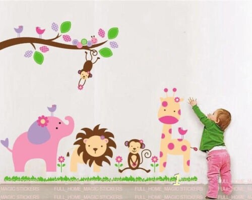 Large home decor family animal - large,