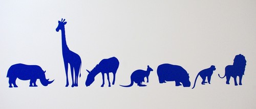 Safari zoo animal vinyl - safari, /