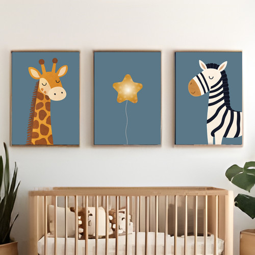 Safari animal nursery - safari,