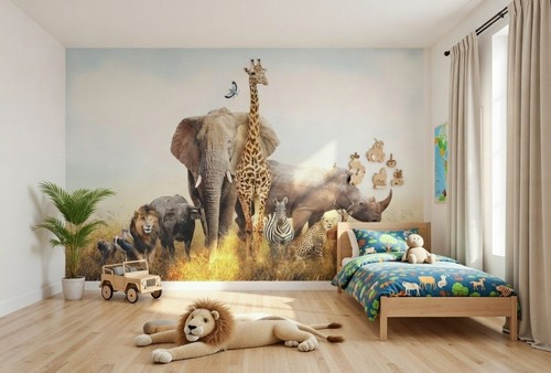 Safari wallpaper mural - , 260x384