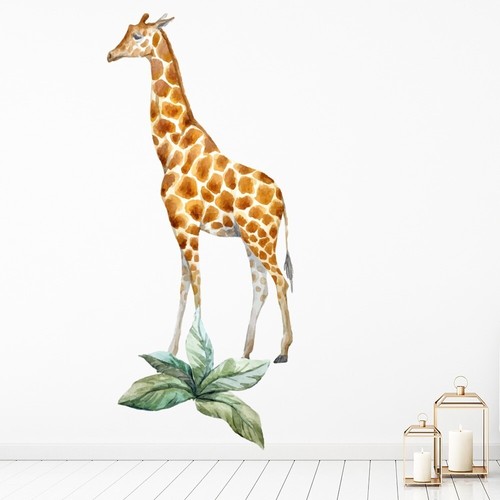 Safari giraffe wall - safari,
