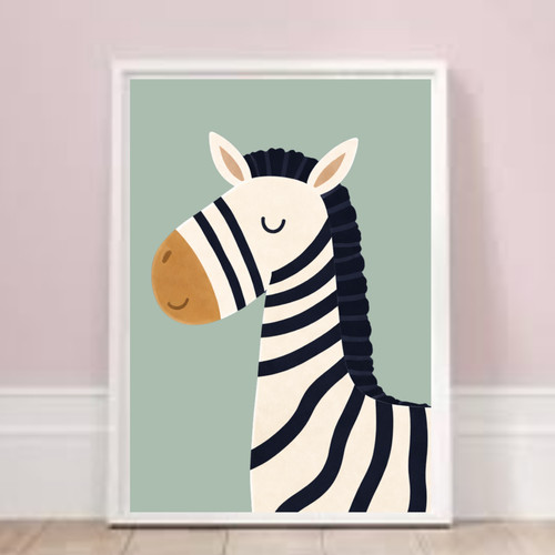 Safari animal nursery - animal, art