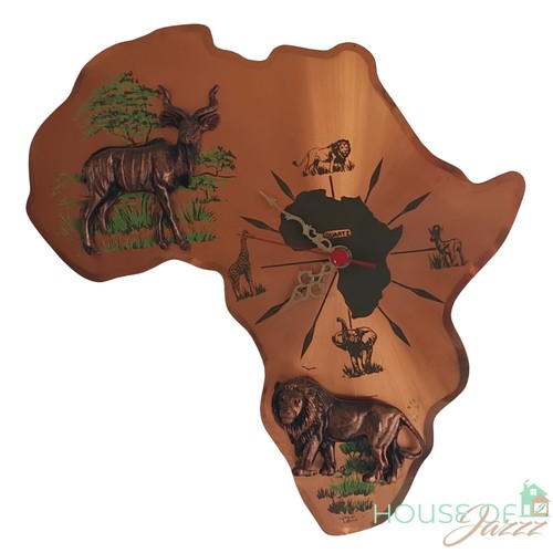 Africa safari wall clock - africa,
